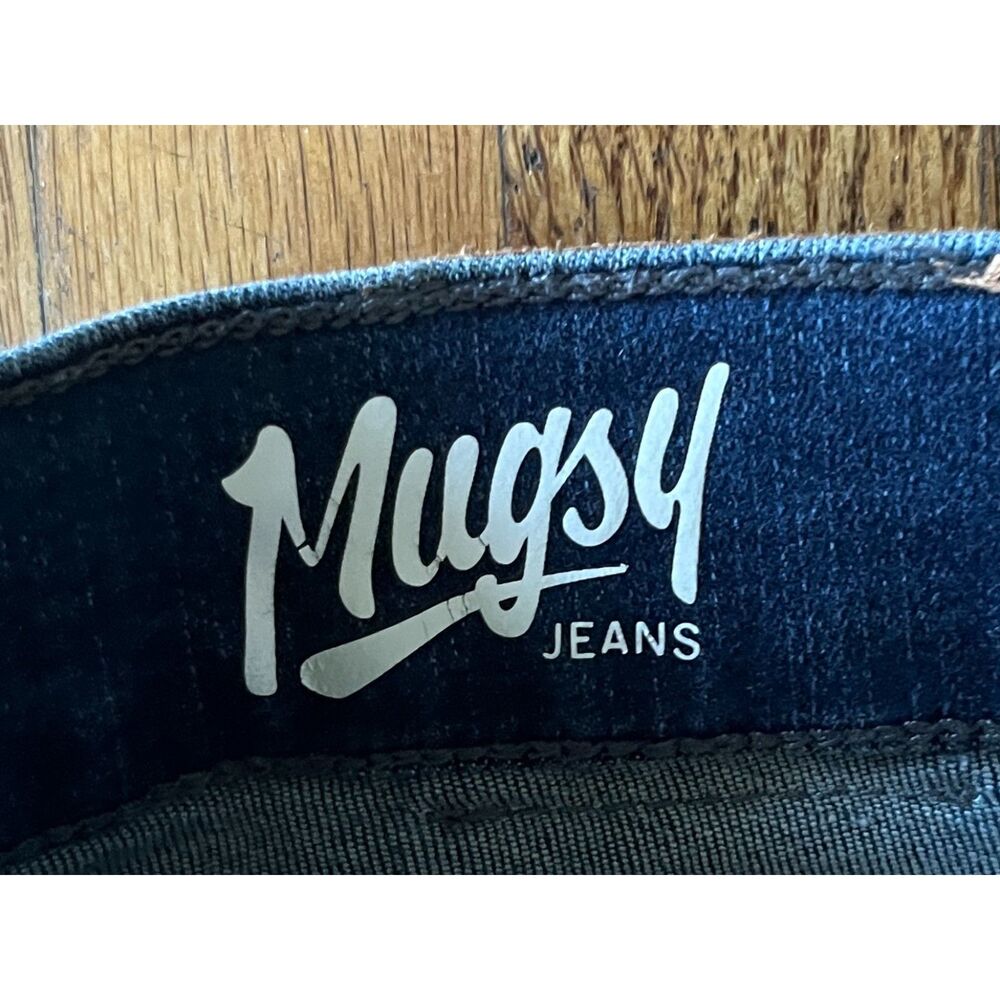 Mugsy Studio Blue Cotton Flex Denim Stretch Pants Jeans Mens Size 33 - Picture 3 of 12